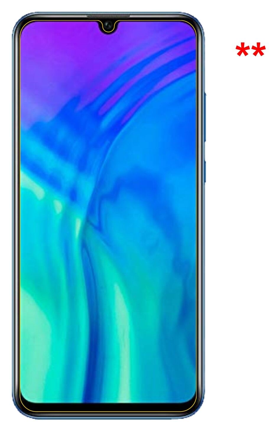 2x 9H Schutzfolie für Honor 20 lite Panzerfolie