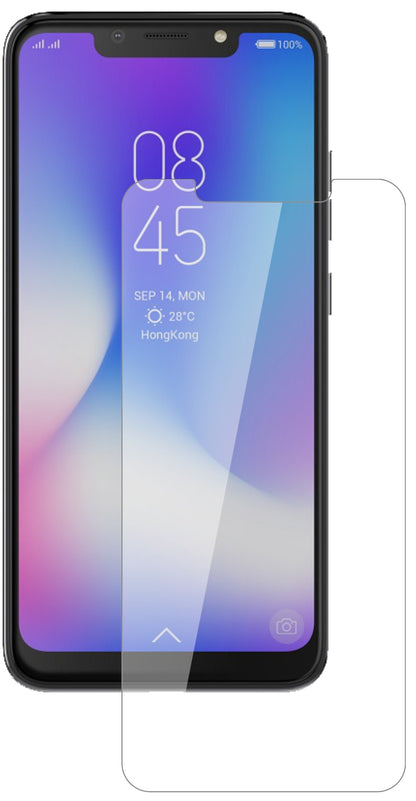 TecnoCamon 11 Pro mit aufgebrachter dipos Flex Schutzfolie, glasklare Darstellung ohne Einschränkungen