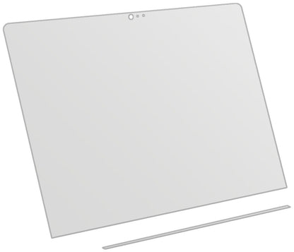 2x Schutzfolie matt für Apple MacBook Pro 13 Zoll (2019) Touchbar Display-Schutzfolie