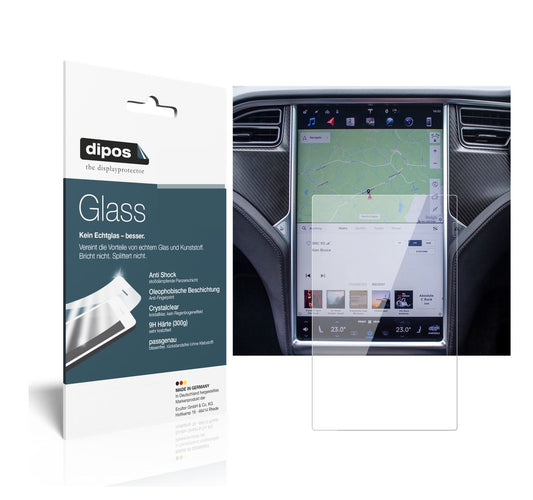 2x 9H Schutzfolie für Tesla Modell X Panzerfolie
