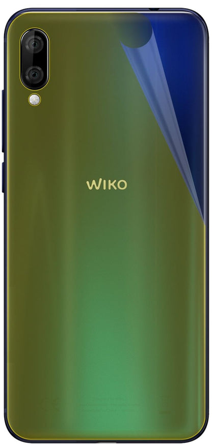 3x 3D Full Cover Schutzfolie für Wiko View 3 Lite Rückseite