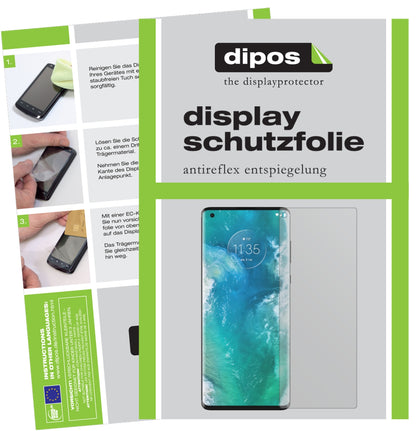 4x Schutzfolie matt für Motorola Edge Plus Display-Schutzfolie