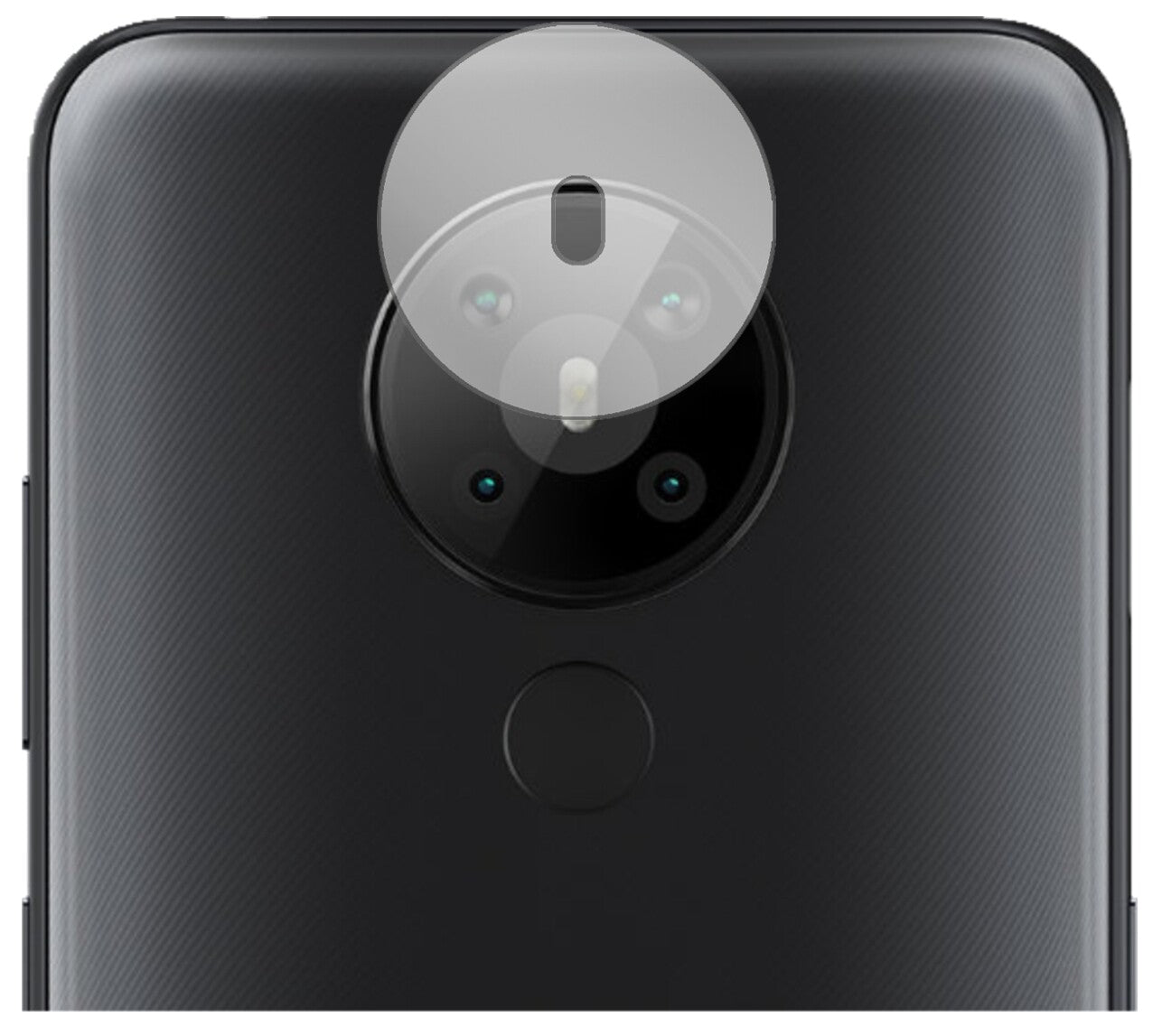6x Schutzfolie klar für Nokia 5.3 Kameralinse Display-Schutzfolie