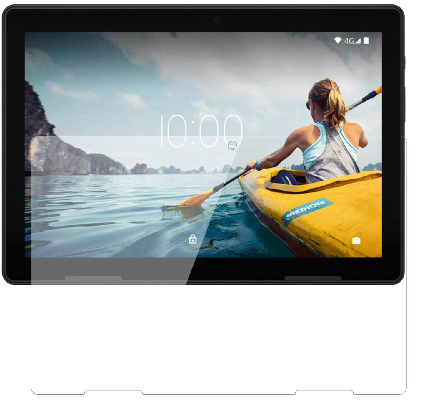 2x 9H Schutzfolie für Medion Lifetab P10710 Panzerfolie