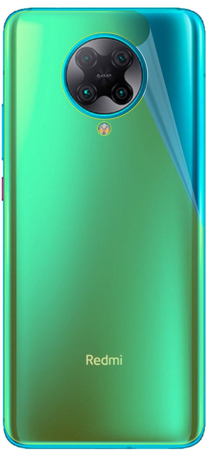 3x 3D Full Cover Schutzfolie für Xiaomi Redmi K30 Ultra Rückseite