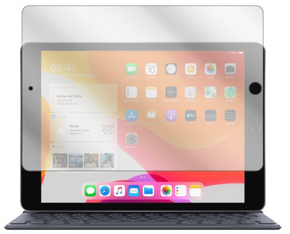 2x Schutzfolie klar für Apple iPad 10.2 Zoll (2020) Display-Schutzfolie