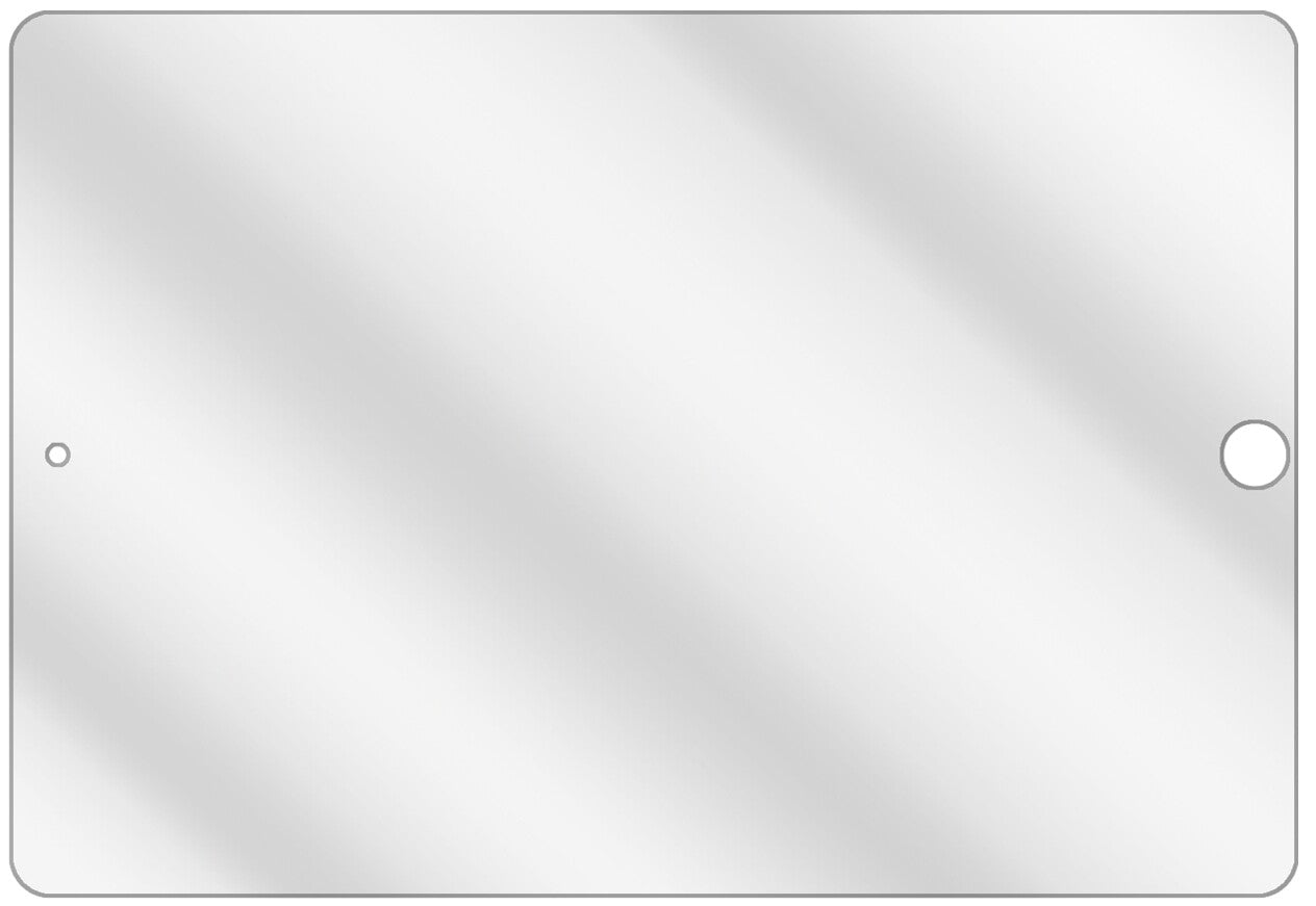 2x Schutzfolie klar für Apple iPad 10.2 Zoll (2020) Display-Schutzfolie