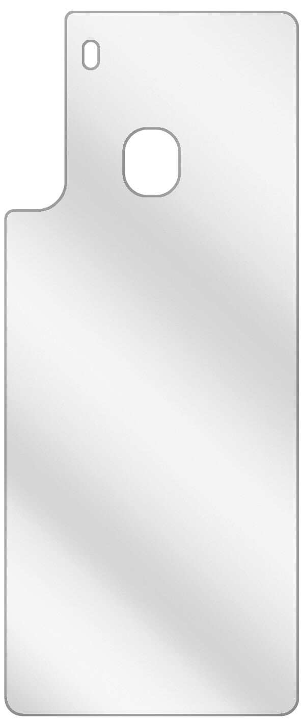 dipos Displayschutz für Samsung Galaxy A21 Rückseite, transparente Oberfläche, geringe Dicke und perfekte Passform