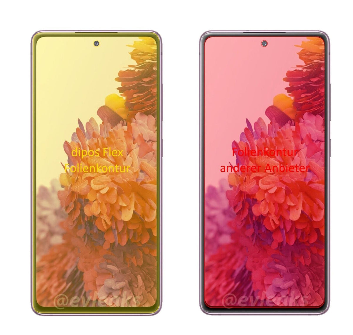 3x 3D Full Cover Schutzfolie für Samsung Galaxy S20 FE