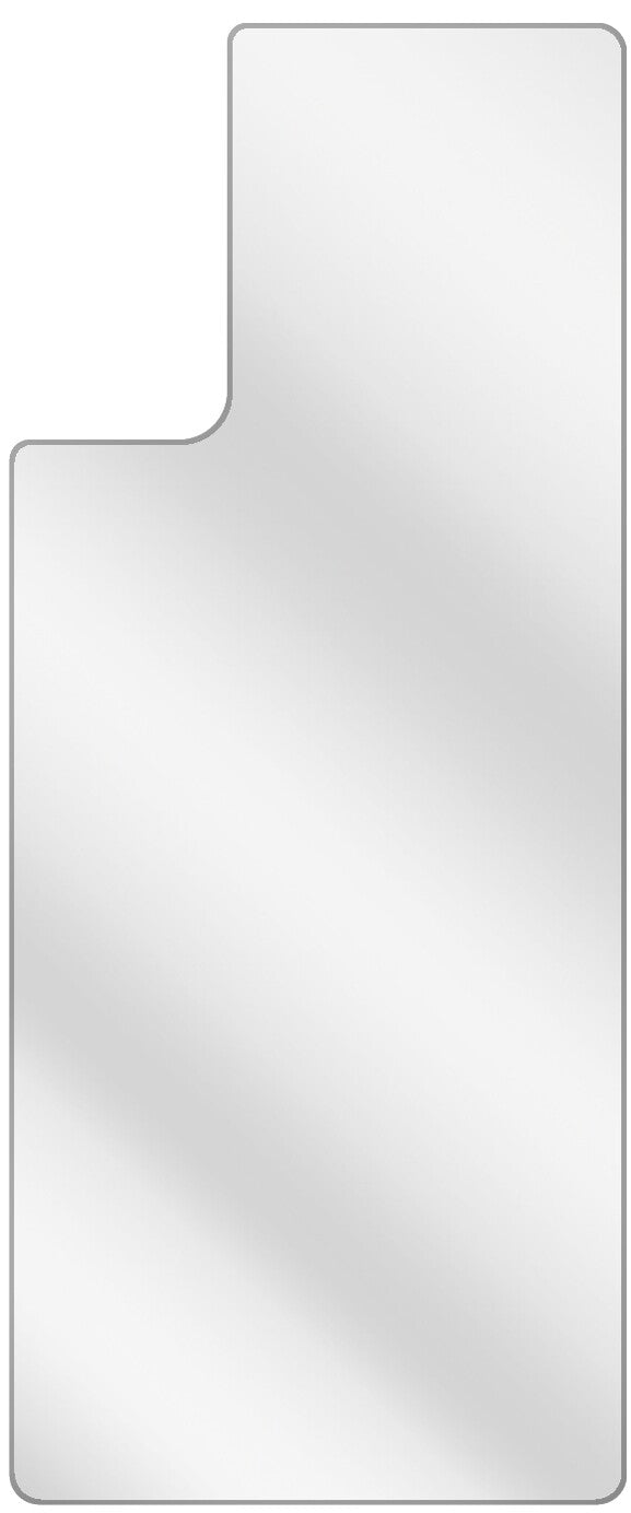 2x Schutzfolie klar für Samsung Galaxy S20 FE 5G Rückseite Display-Schutzfolie