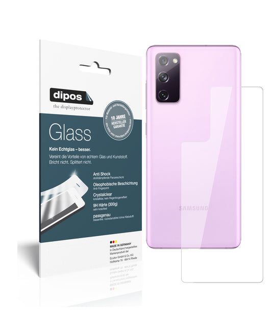 2x 9H Schutzfolie für Samsung Galaxy S20 FE Rückseite Panzerfolie