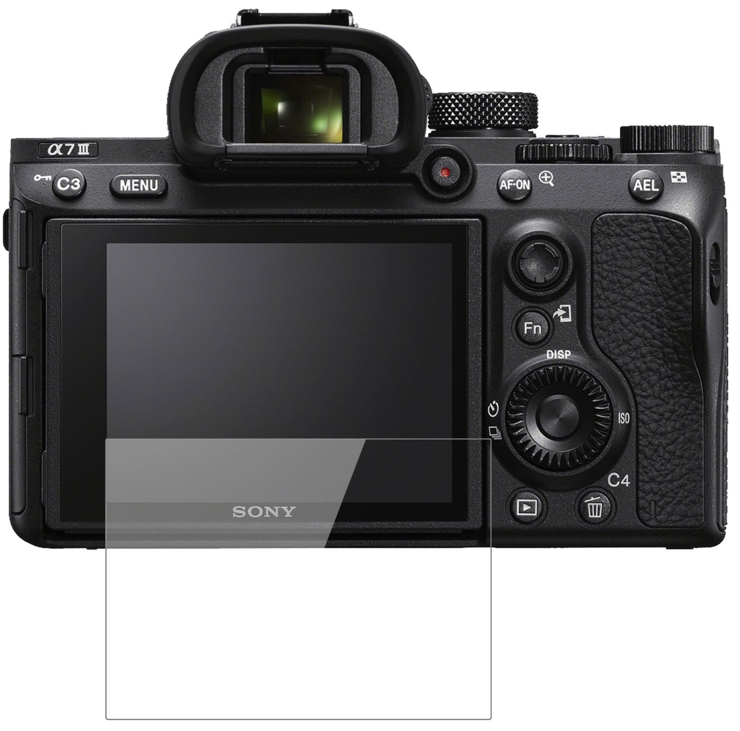 2x 9H Schutzfolie für Sony Alpha 7C Panzerfolie