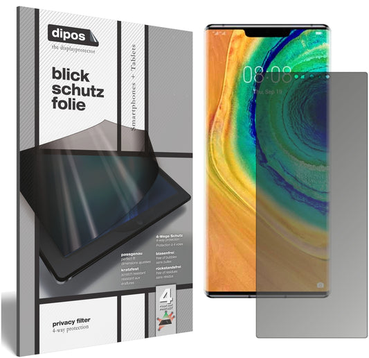 Blickschutzfolie für Huawei Mate 30E Pro matt Schutzfolie Privacy