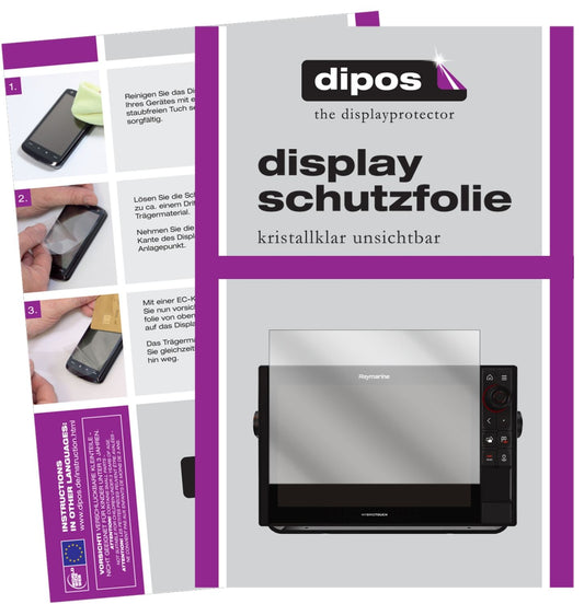 2x Schutzfolie klar für Raymarine Axiom Pro 16 Display-Schutzfolie