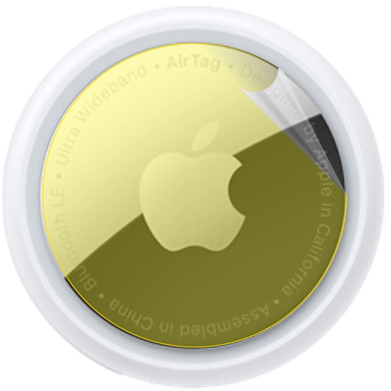 dipos Displayschutz für Apple AirTag (2021), transparente Oberfläche, geringe Dicke und perfekte Passform