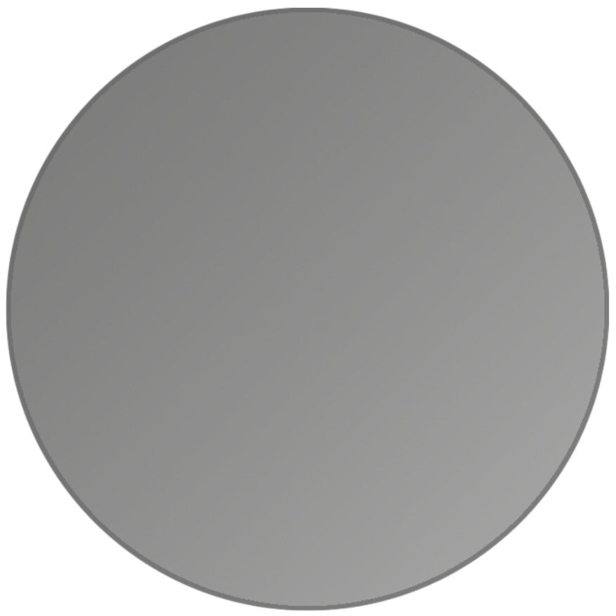 dipos Displayschutz für 56 mm Durchmesser Uhr, mattierte Oberfläche, Blickschutzfilter und perfekter Passform