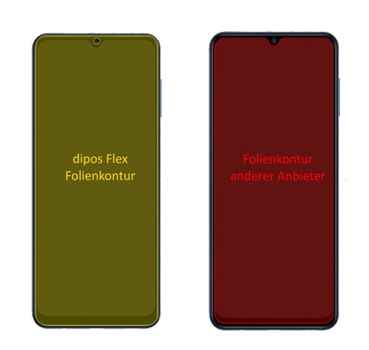 3x 3D Full Cover Schutzfolie für Samsung Galaxy F12