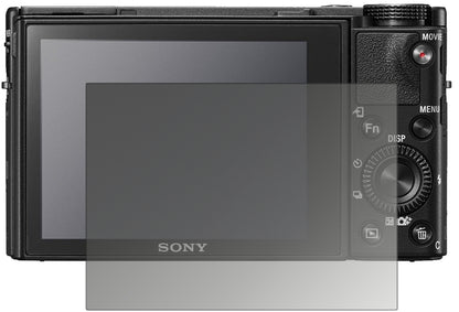 Blickschutzfolie von dipos passend für Sony Cyber-Shot DSC-RX 1R, präziser Zuschnitt und blasenfrei montiert