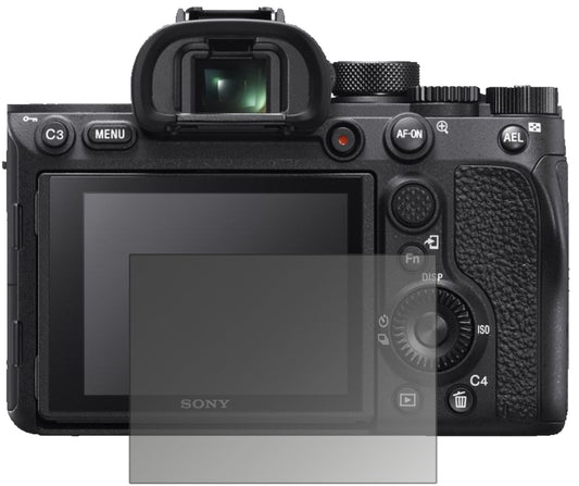Blickschutzfolie von dipos passend für Sony Alpha 7R IVA, präziser Zuschnitt und blasenfrei montiert