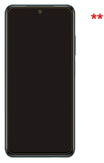 6x Schutzfolie klar für Xiaomi Redmi Note 10 5G Display-Schutzfolie