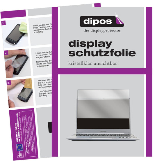 2x Schutzfolie klar für Medion Akoya E14304 Display-Schutzfolie