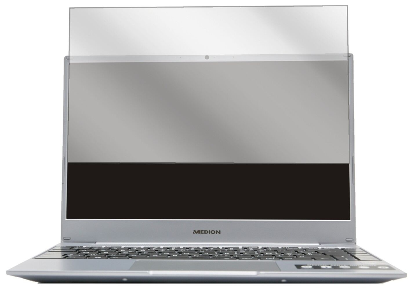 2x Schutzfolie klar für Medion Akoya E14304 Display-Schutzfolie