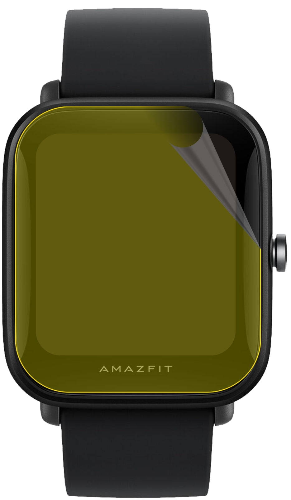 3x 3D Full Cover Schutzfolie für Amazfit Bip U Pro