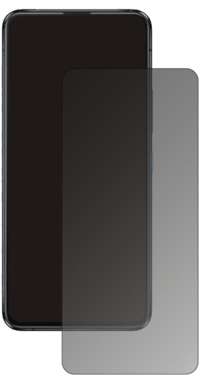 Blickschutzfolie für Asus Zenfone 8 Flip matt Schutzfolie Privacy