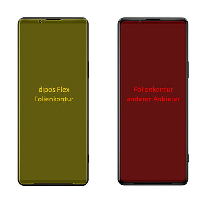 3x 3D Full Cover Schutzfolie für Sony Xperia 1 III