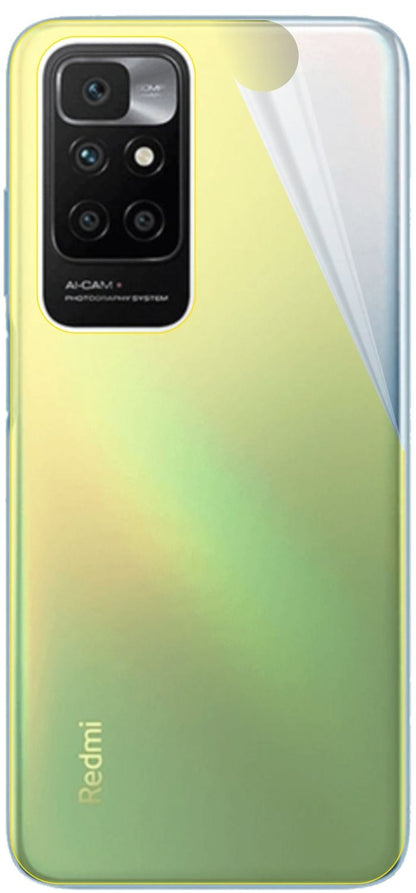 3x 3D Full Cover Schutzfolie für Xiaomi Redmi 10 Rückseite