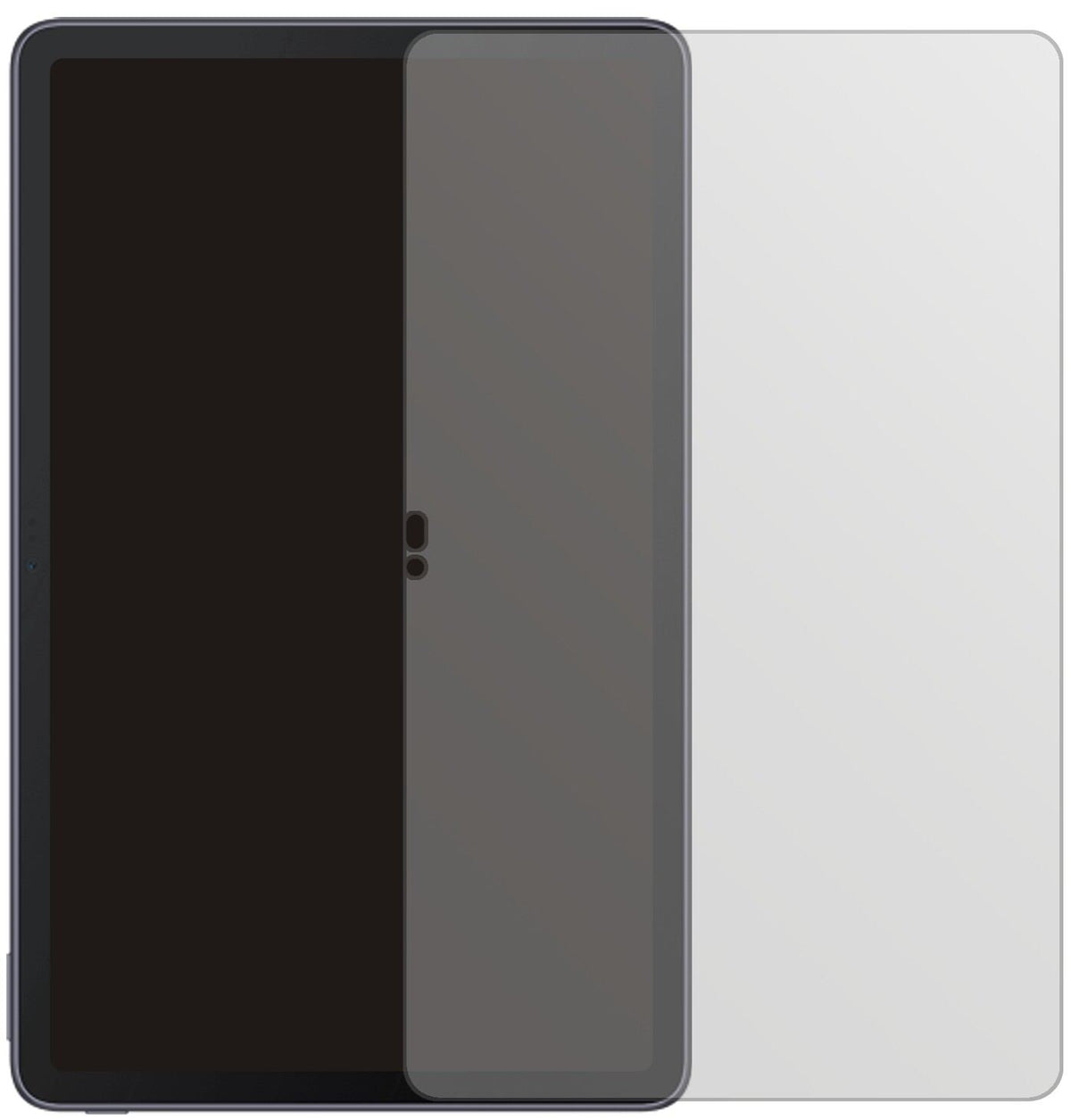 2x Schutzfolie matt für TCL 10 Tab Max Display-Schutzfolie