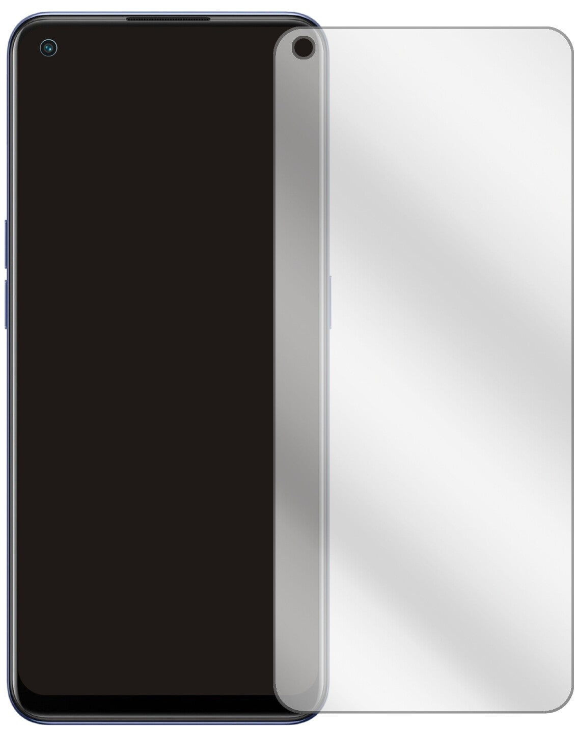 2x Schutzfolie klar für Oppo Find X5 Lite Display-Schutzfolie