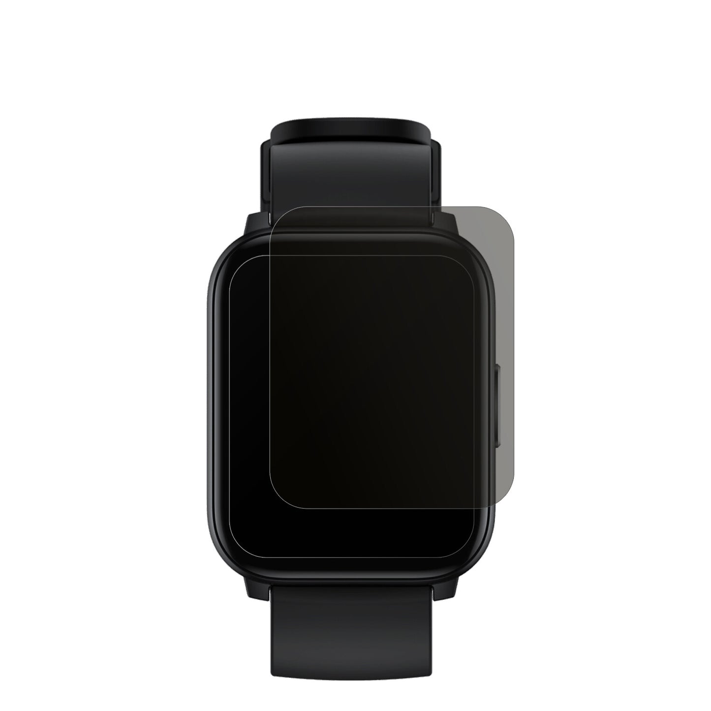 Blickschutzfolie für Realme Watch S100 matt Schutzfolie Privacy