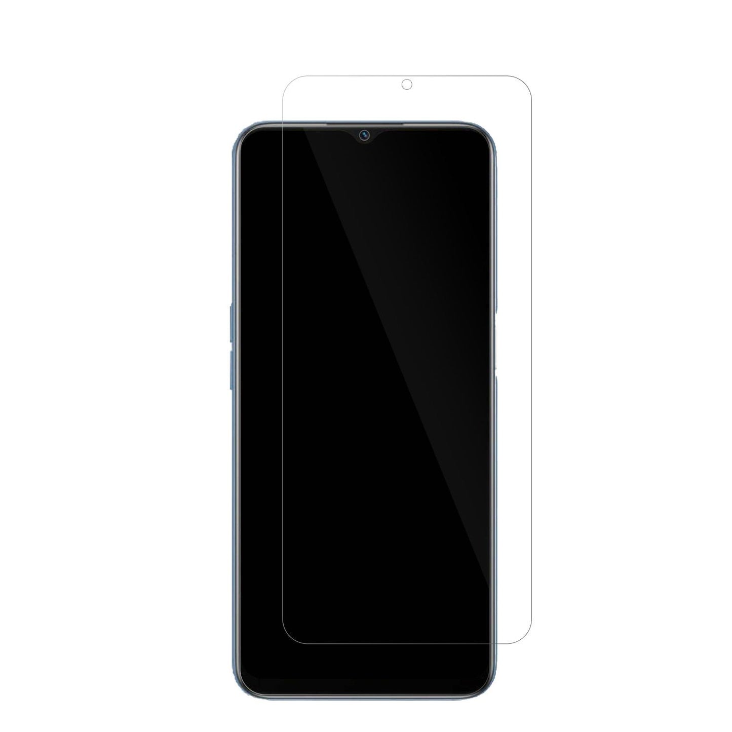 6x Schutzfolie klar für OPPO A16 Display-Schutzfolie