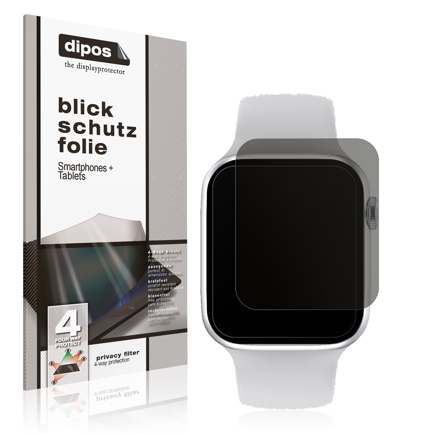 Blickschutzfolie für Iwo Watch 7 Pro matt Schutzfolie Privacy