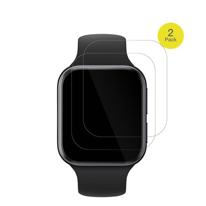 2x 3D Full Cover Schutzfolie für OPPO Watch 3