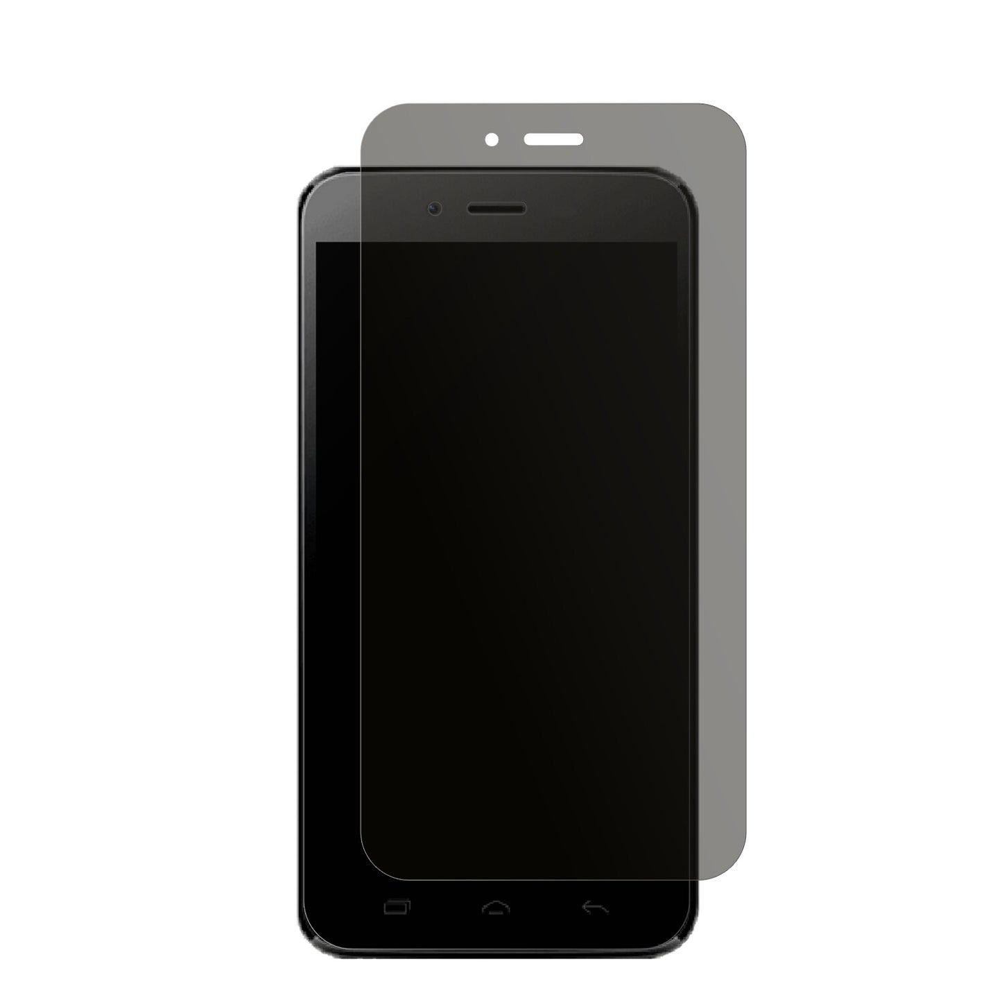 Blickschutzfolie für Bmobile AX1078 matt Schutzfolie Privacy