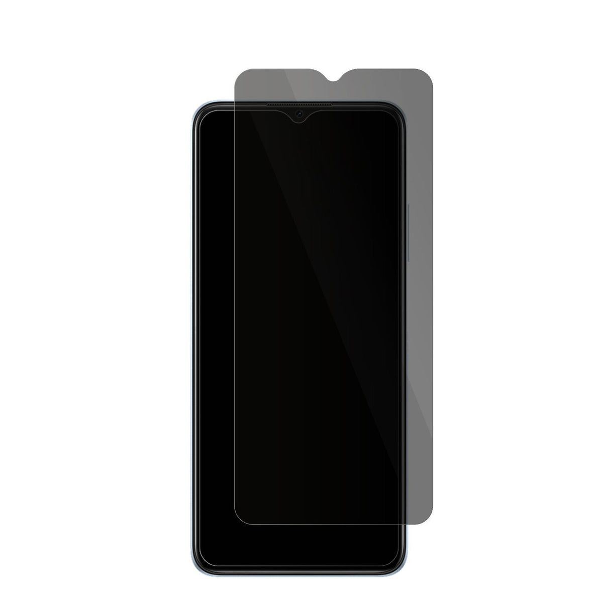 Full Cover Privacy Blickschutzfolie für Oppo A17