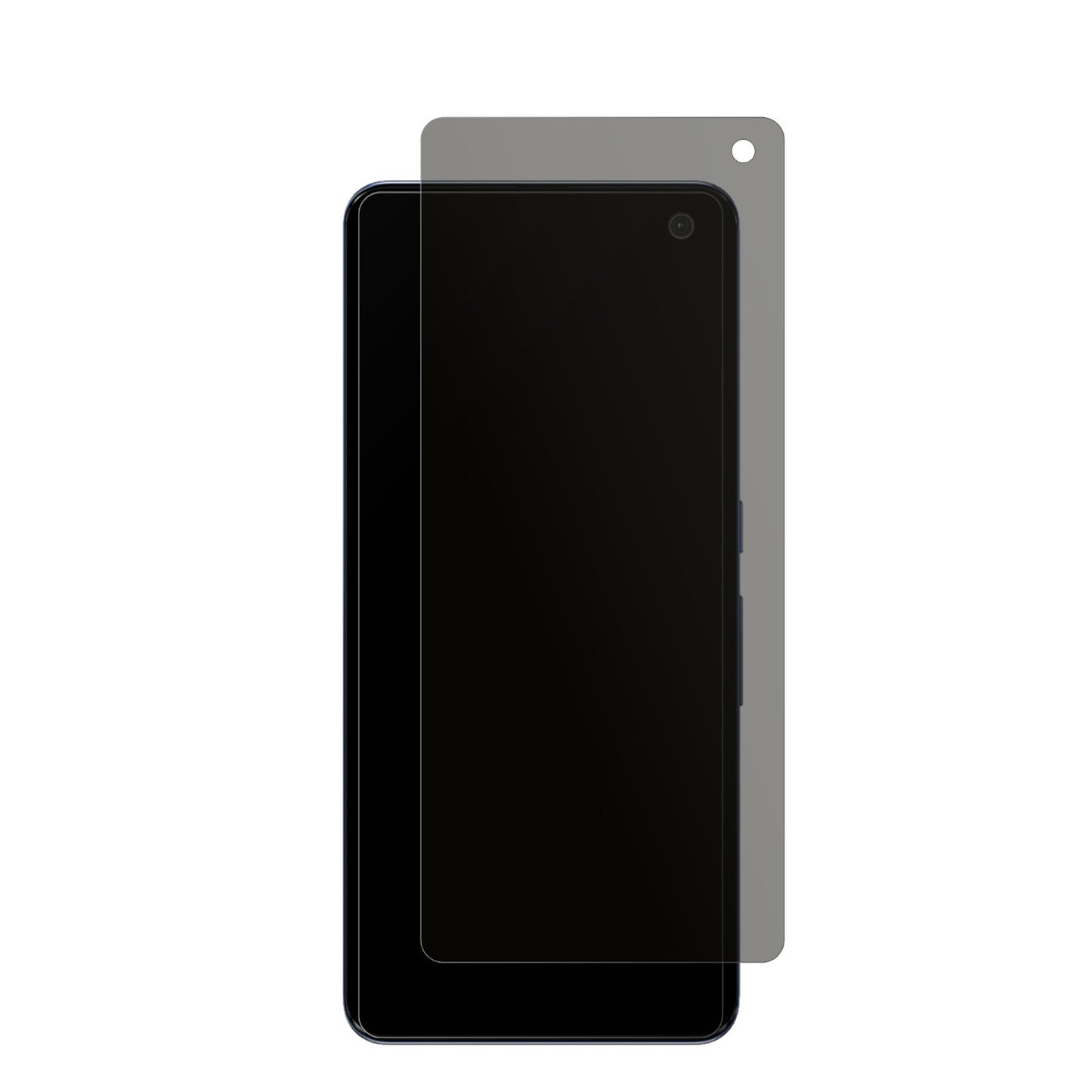 Blickschutzfolie für Fujitsu Arrows 5G F-51A matt Schutzfolie Privacy
