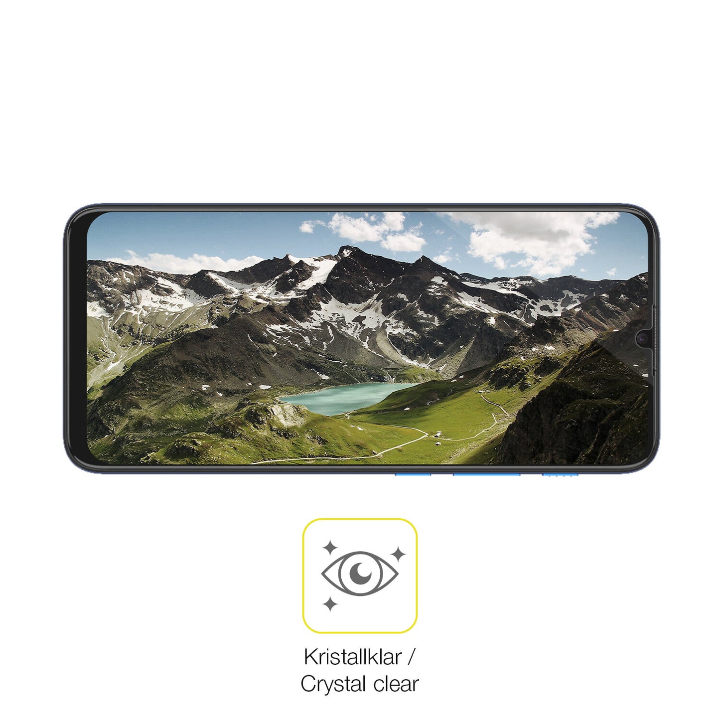 2x 3D Full Cover Schutzfolie für MOTOROLA Moto E7 Power
