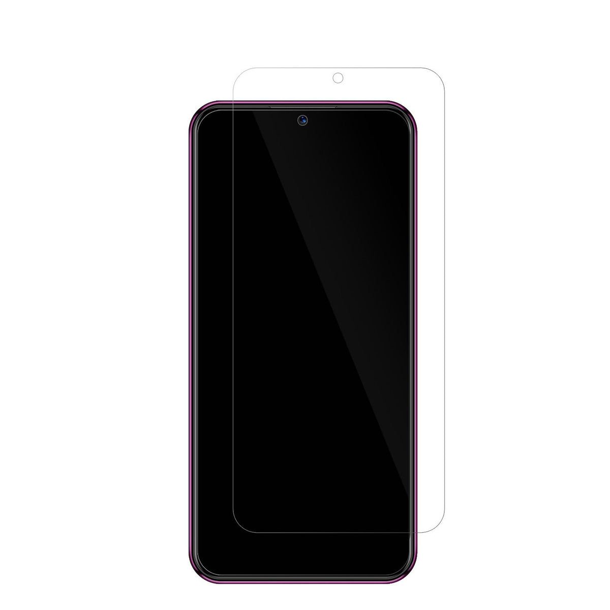 2x Schutzfolie klar für BQ 6051G Display-Schutzfolie