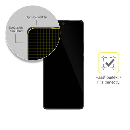2x 3D Full Cover Schutzfolie für Vivo X80