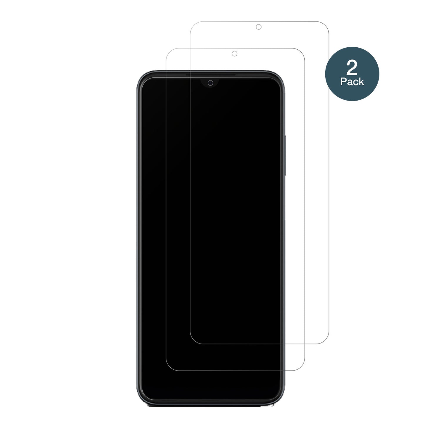 2x 9H Schutzfolie matt für Telekom T Phone Pro Panzerfolie