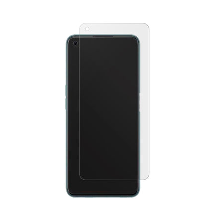 OPPOA96 Global mit aufgebrachter dipos Displayschutzfolie, die lästige Fingerabdrücke minimiert