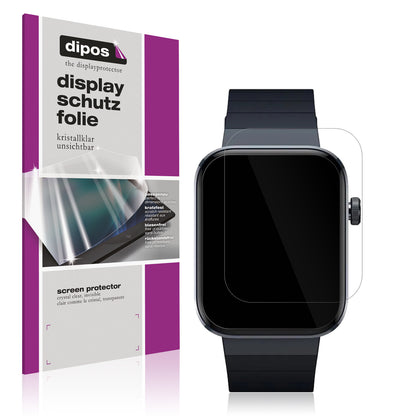 6x Schutzfolie klar für Mibro Watch T1 Display-Schutzfolie