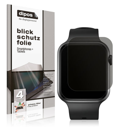 Blickschutzfolie für Fireboltt Ring Plus matt Schutzfolie Privacy