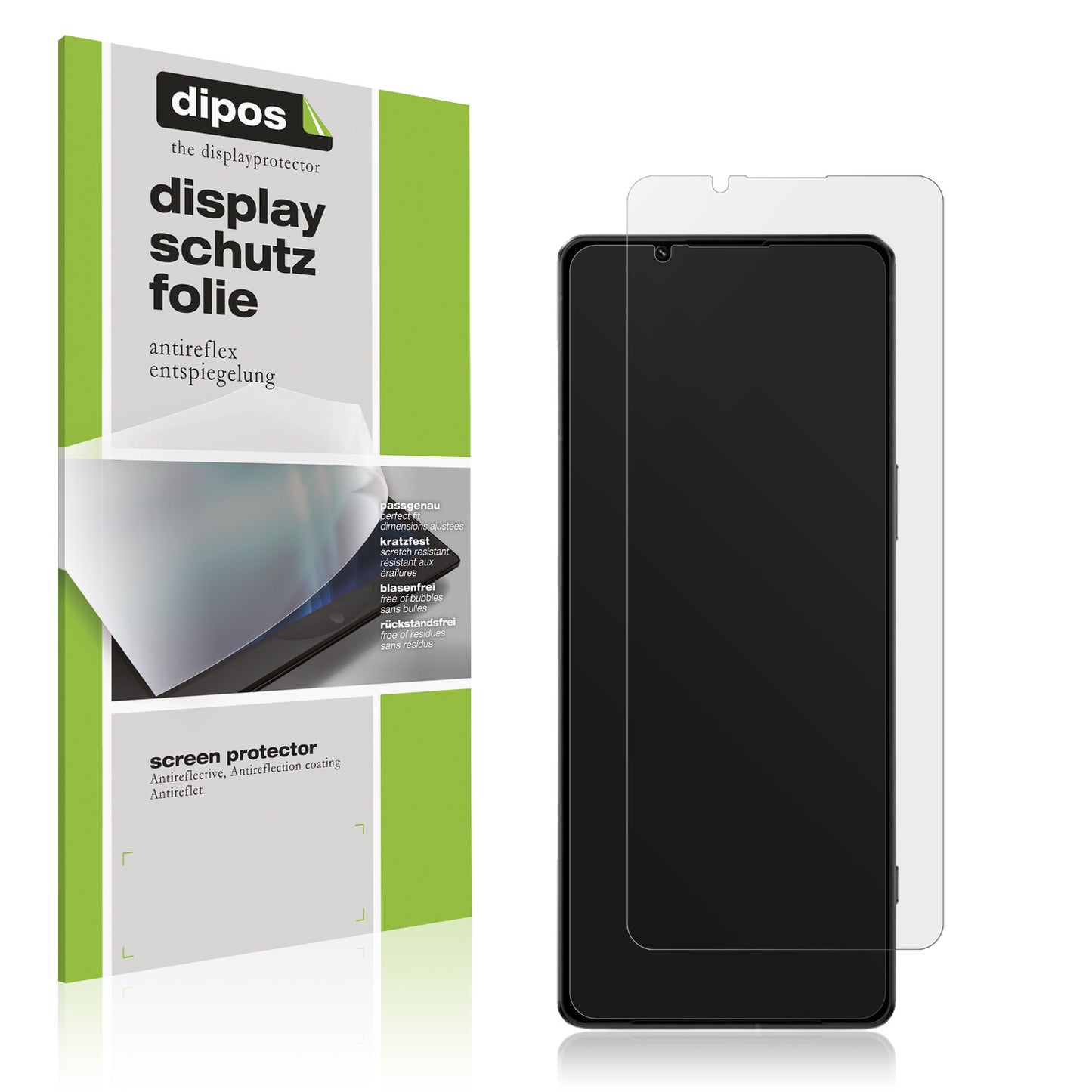 6x Schutzfolie matt für Sony Xperia 1 IV Display-Schutzfolie