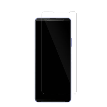 SonyXperia 10 IV mit aufgebrachter dipos Displayschutzfolie, glasklare Darstellung ohne Einschränkungen