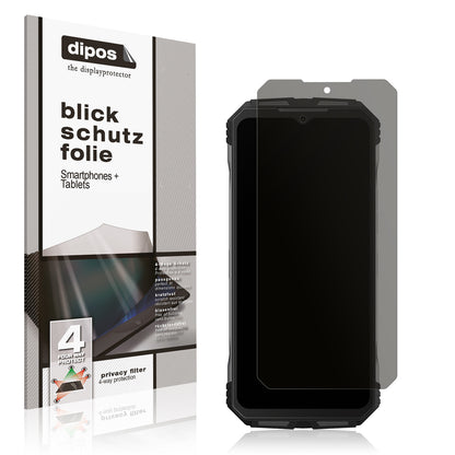 Blickschutzfolie für Doogee V31 GT 5G matt Schutzfolie Privacy