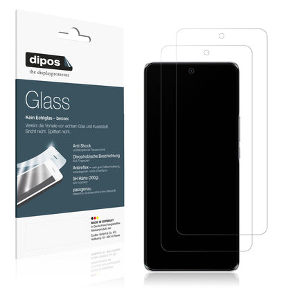 2x 9H Schutzfolie matt für Honor X50 Panzerfolie